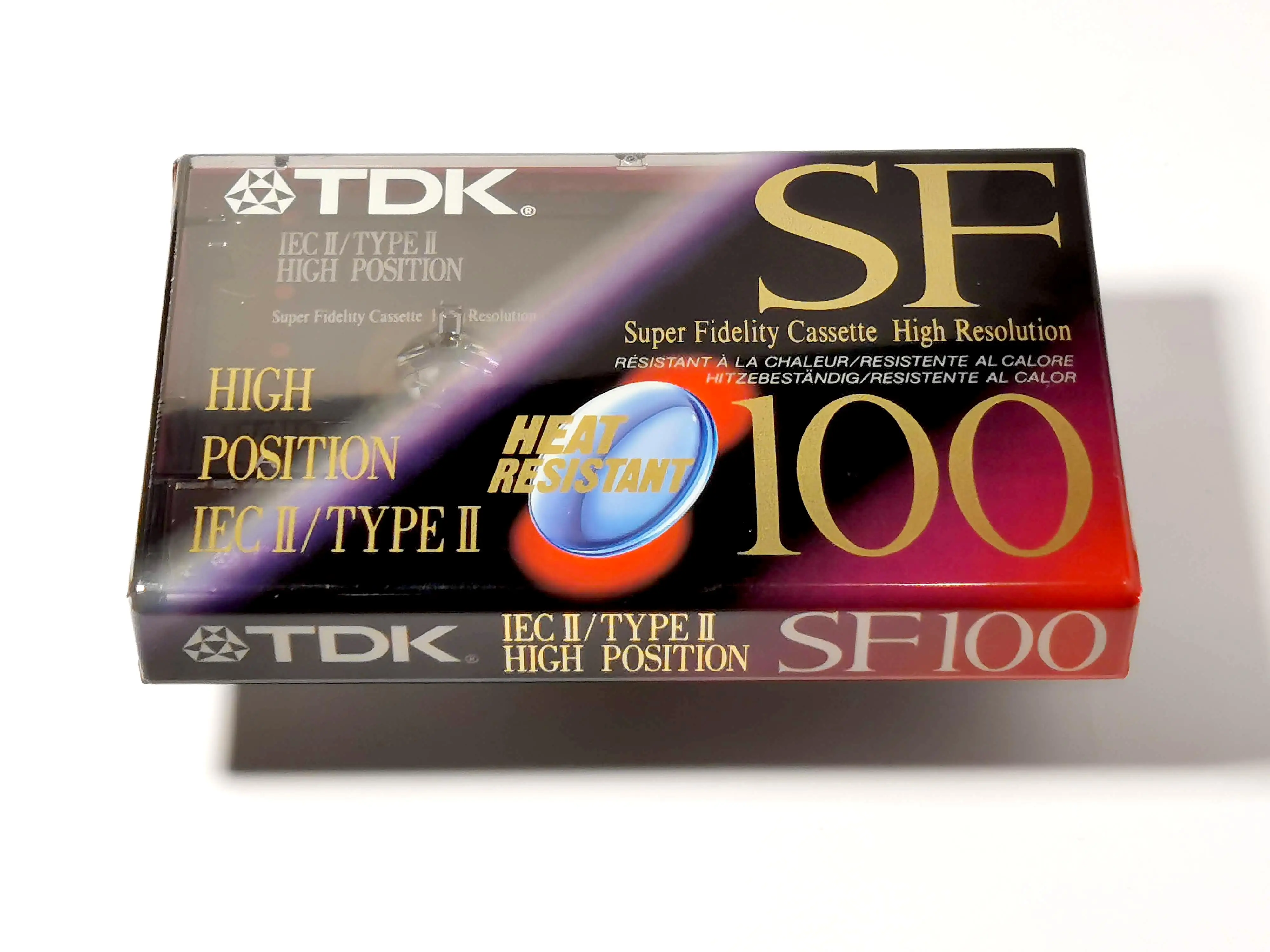 Аудиокассета TDK SF 100 | Электроника