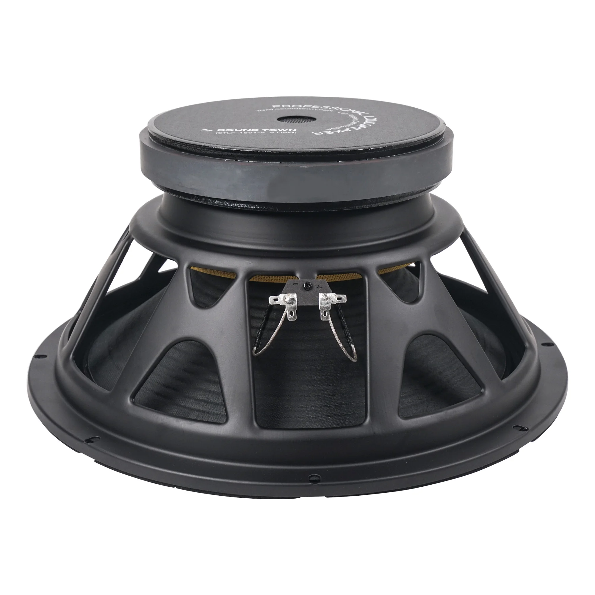 

Sound Town 15" 450W Raw Woofer Speaker with 4" Voice Coil, 100 oz Magnet, PA/DJ Subwoofer Replacement, 4-ohm (STLF-1504-4)