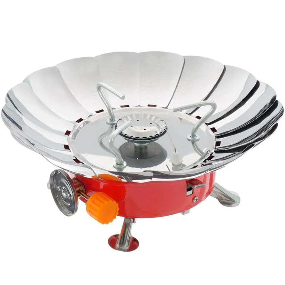 Портативная Походная Плитка Газовая Windproof Camping 19х19х10 см 100г/ч до 500 гр для