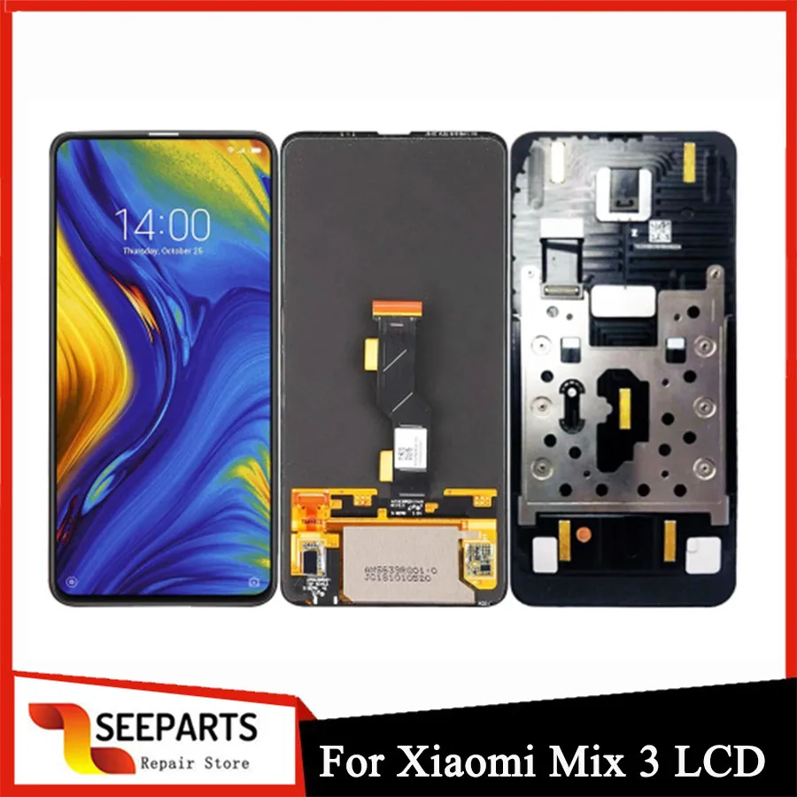 

Amoled/TFT For Xiaomi Mix 3 Lcd Display Touch Screen Digitizer Assembly With Frame For Mi Mix3 Mix 3 LCD For Mix 3 LCD Screens