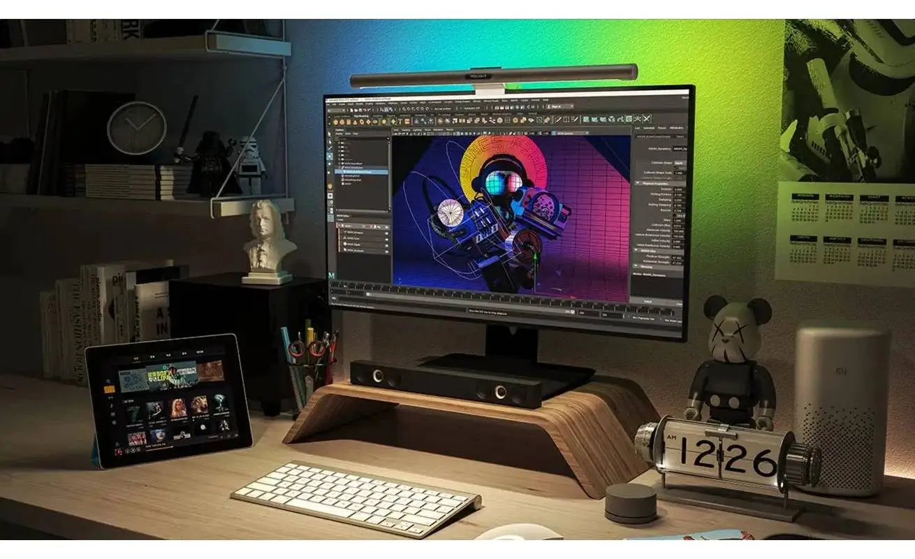 Светодиодная панель Yeelight LED Screen Light Bar Pro YLTD003 RGB 2700-6500 К 350lm поддержка Mi Home | Лампы и