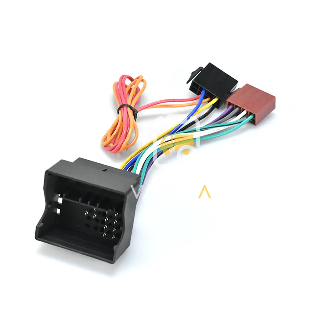 12-024 автомобильный стерео ISO жгут проводов радиоадаптер для BENZ 2004 + Opel 2003 |