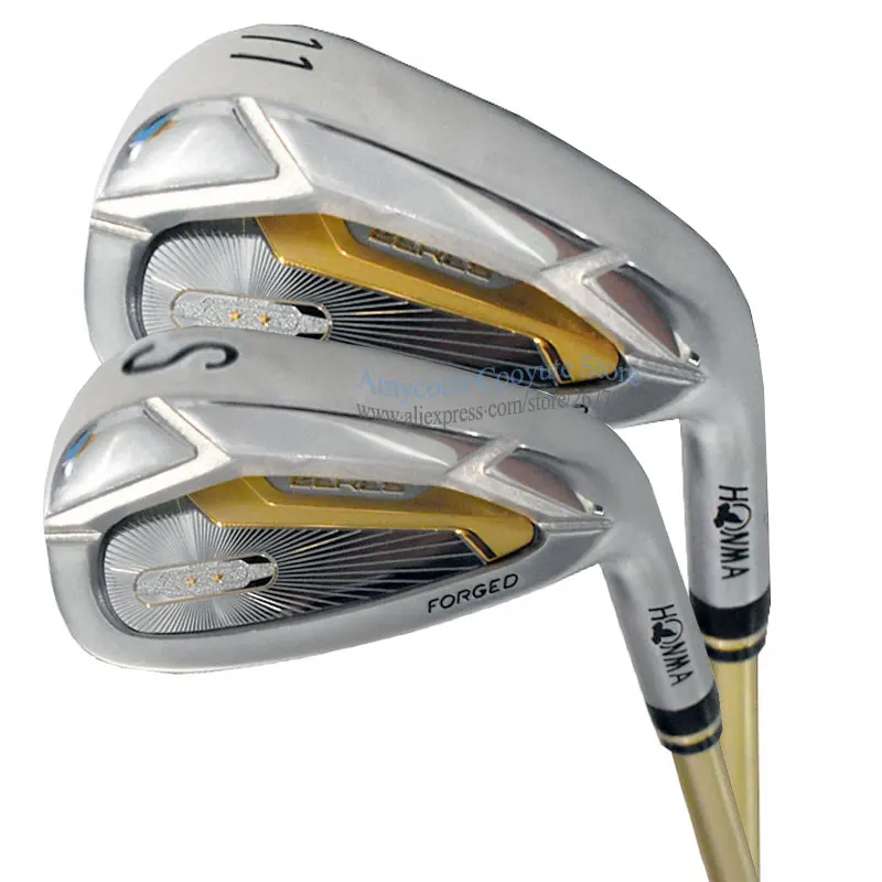 

New Men Golf Clubs 2 Sterne HONMA S-07 Golf Irons 5-10 11 A S Clubs Set R/S Steel Shaft or Graphite Shaft Free Shipping