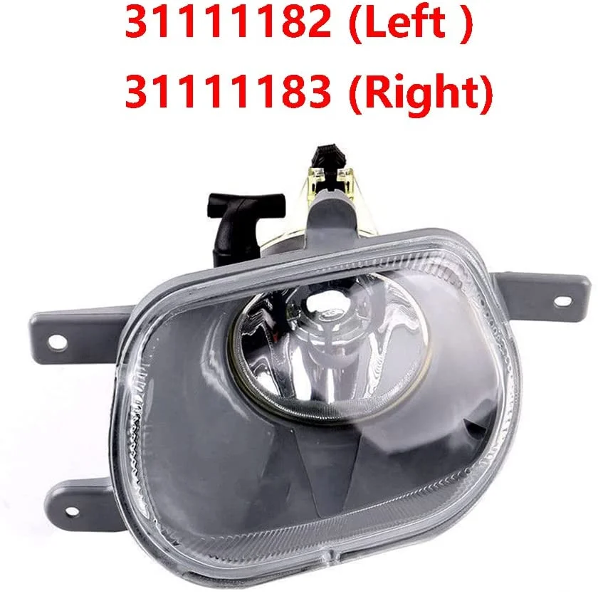 

1 PCS Car Fog Light Lamp Driver Side OR Passenger Side Fit for XC90 2002-2013,31111182 Left 31111183 Right