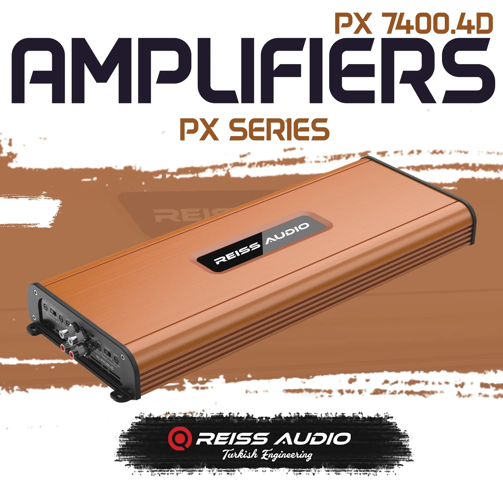 

RS-PX7400 автомобильный усилитель 4 канала CLASS-D