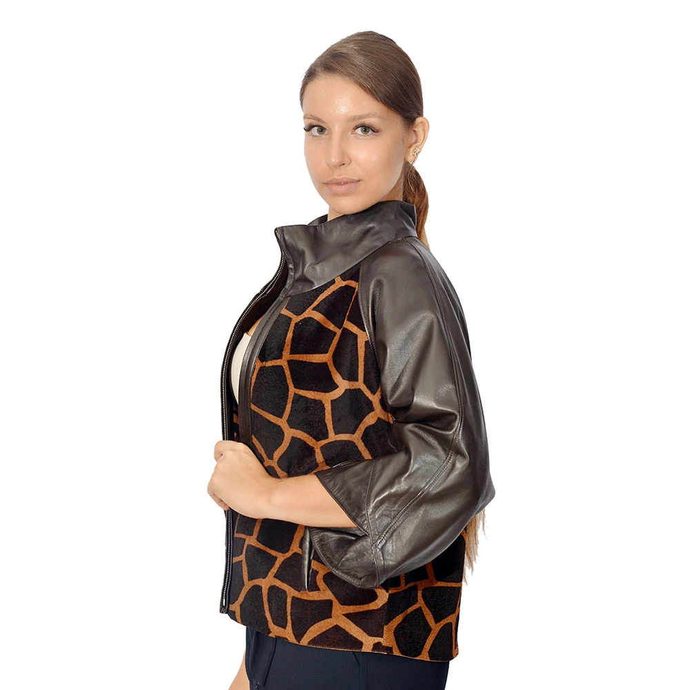 Zoramotti,Leather Jacket,Genuine Leather,Lambskin,Classic,quality,Natural Leather,Keeps,Warm