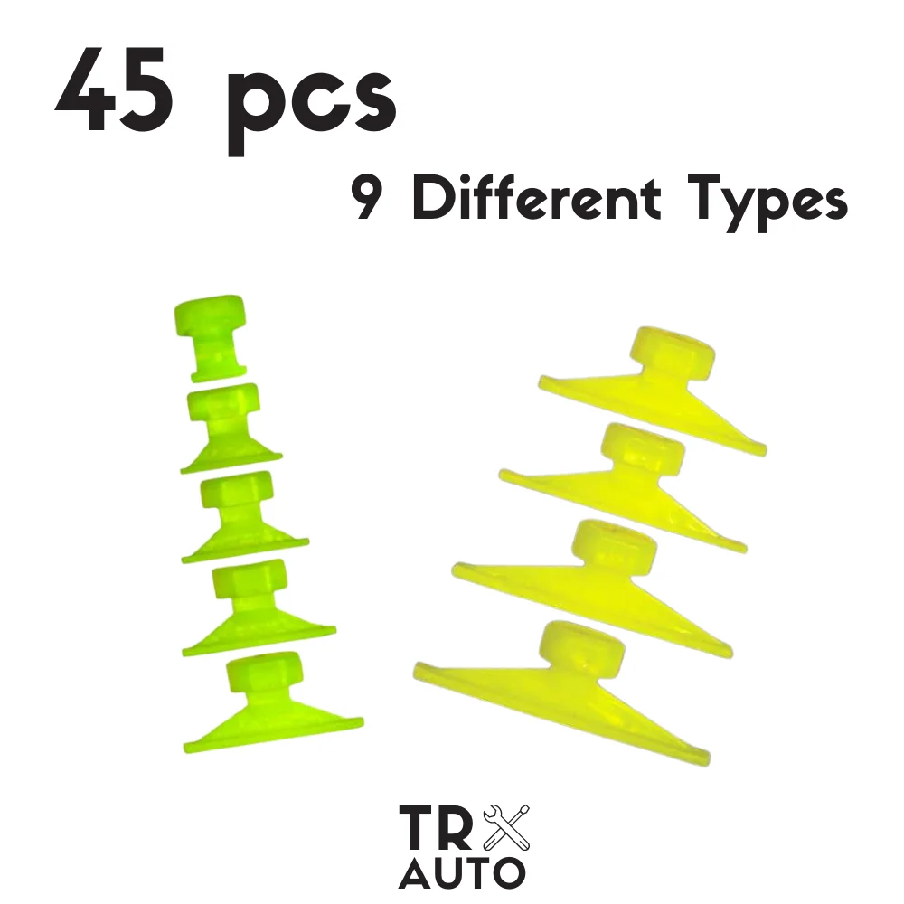 Инструменты для удаления вмятин без покраски 45 шт. клейкие вкладыши инструменты