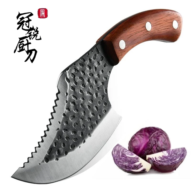 Кухонные ножи шеф повара мясной мясорубка топор для огня уличный инструмент