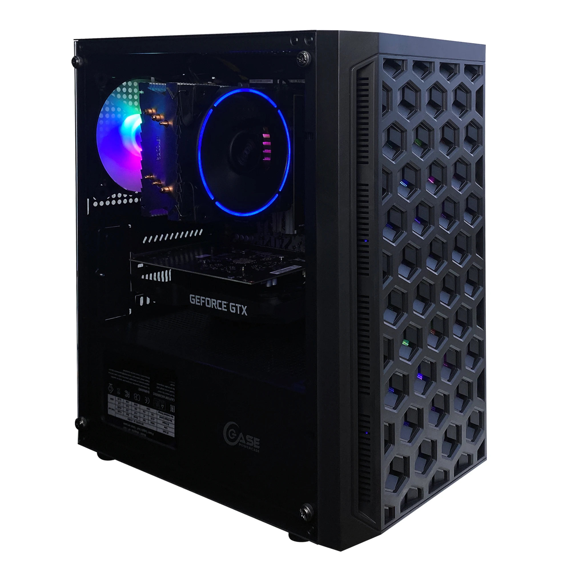 Игровой ПК Robotcomp M16 2 0 Intel Core i5-10400F/16 ГБ/1000 Гб HDD/240 ГБ SSD/GTX 1650 4 ГБ/H510M/600 Вт/гаран3 года |