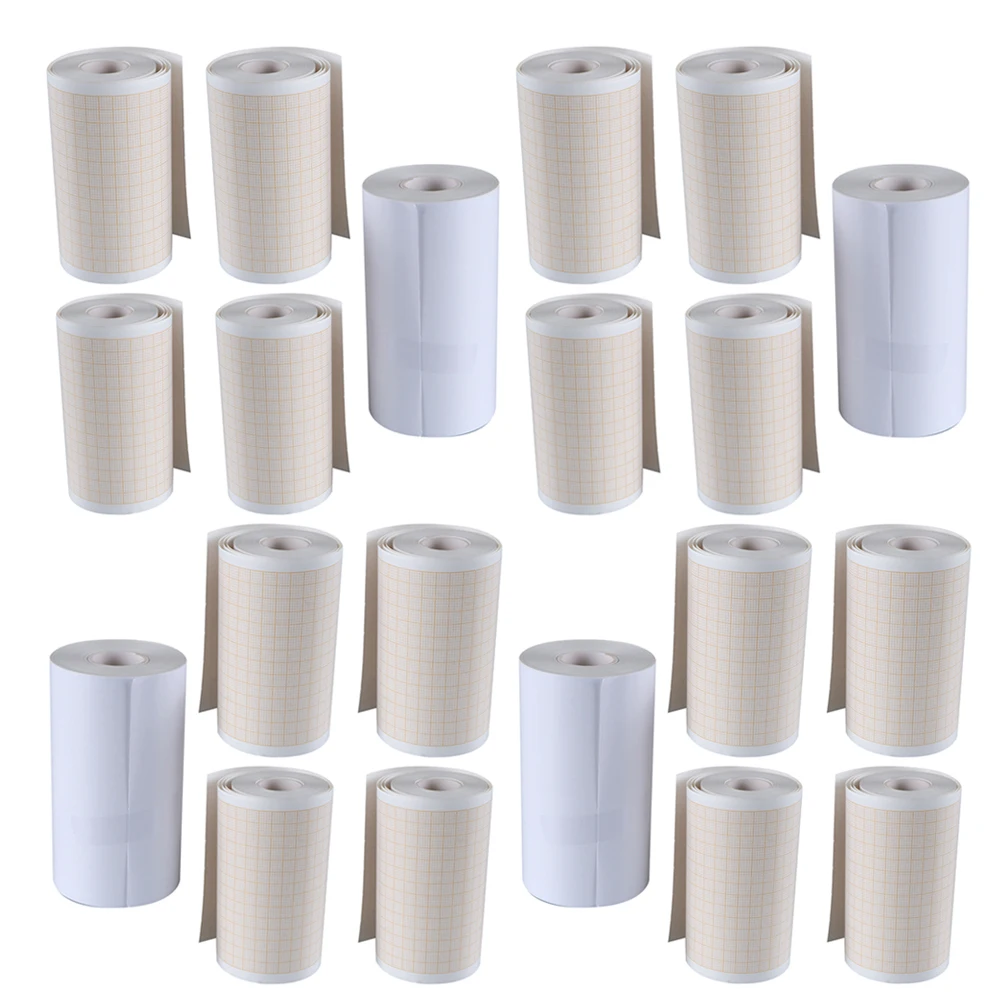 

20 PCS Thermal Recording Paper Printer Paper 50mm(W)*20m(L) For CONTEC ECG100G ECG90A ECG Machine CMS8000 Patient Monitor CE