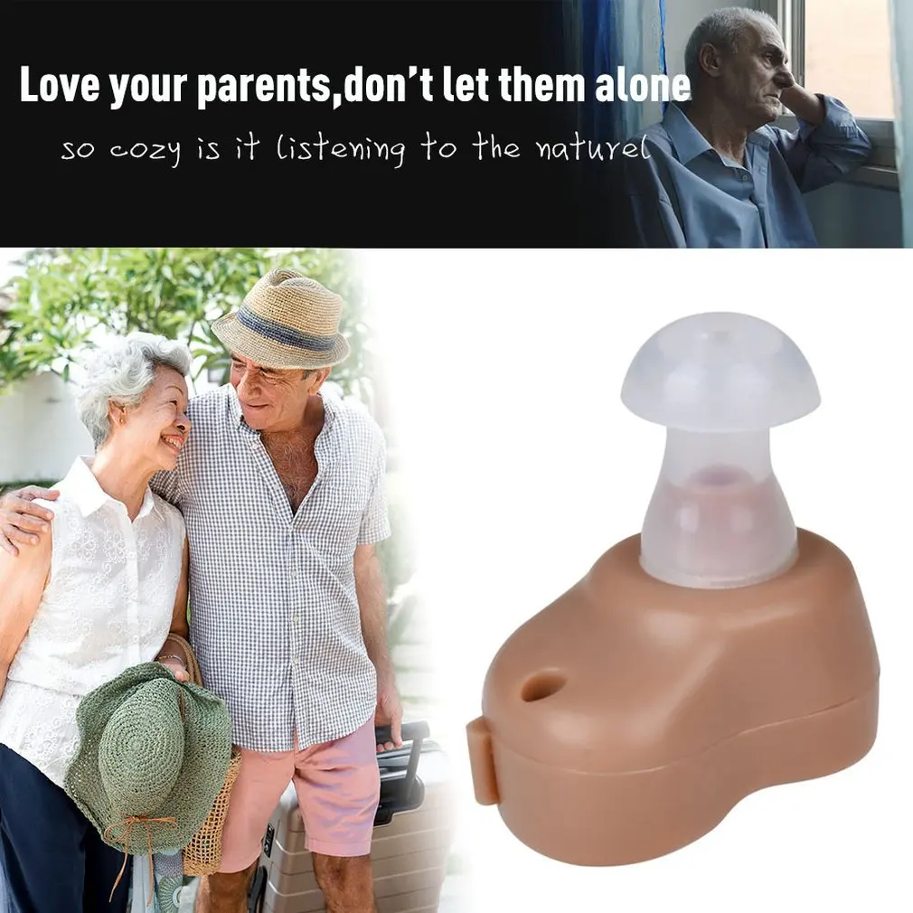 

Digital Best Sound In-ear Amplifier Super MINI Hearing Aid Aids Device Adjustable Tone personal Ear Care Tools Soft Silicone