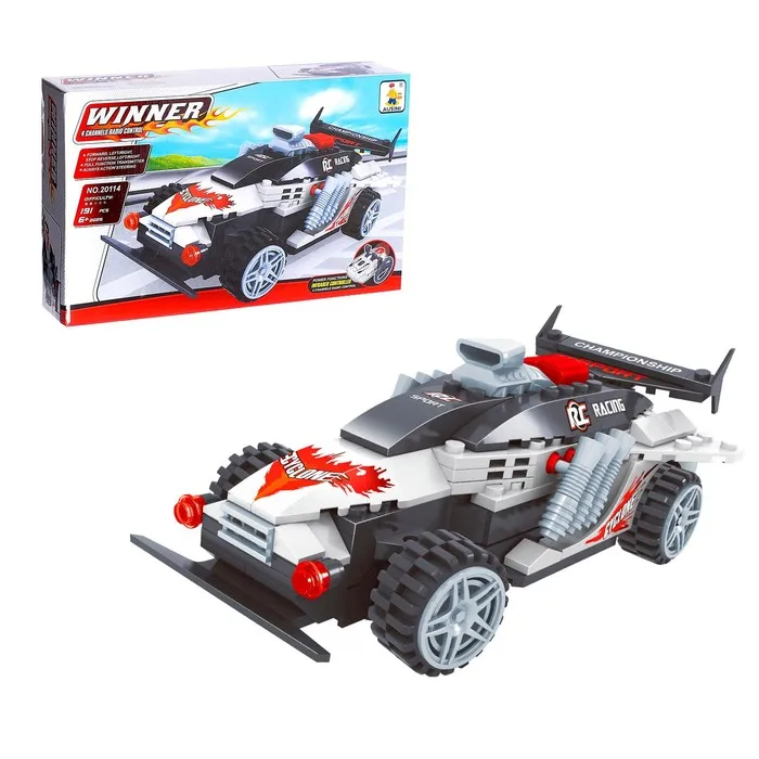 Конструктор на радиоуправлении Гонка 191 деталь конструкторы ausini иг | Игрушки и