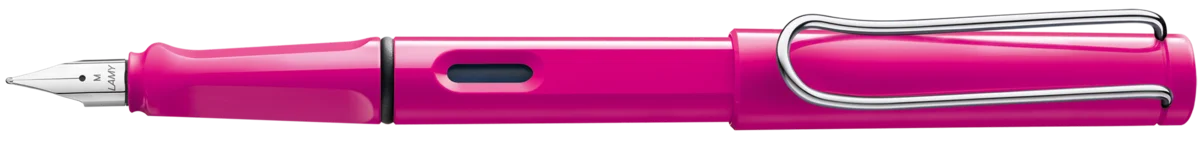 Lamy 13P-EF Safari перьевая ручка с металлическим зажимом EF перо розовая | Канцтовары для