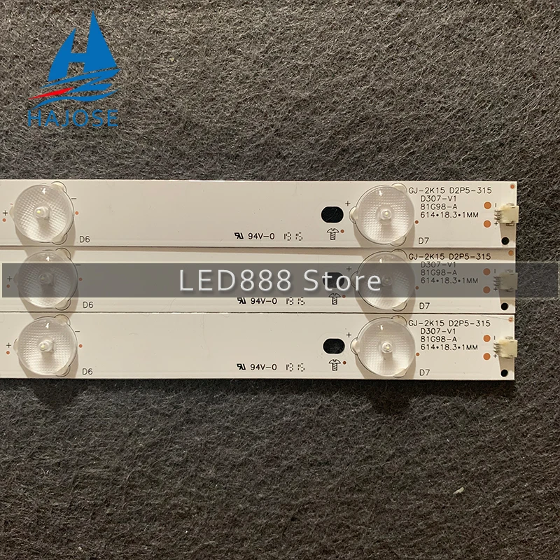 Светодиодная лента для подсветки 32PFS6401 15 шт. фотовспышка 32PHS5301 32PFS5501 LB32080 32LJ500 32LH500D