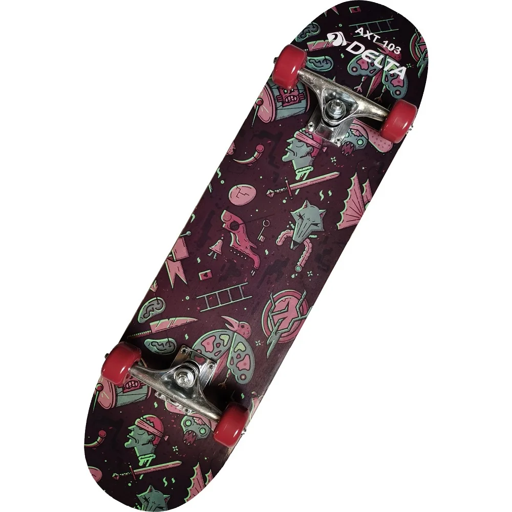 Стандартные скейтборды для начинающих детей мальчиков девочек подростков 79x20 см