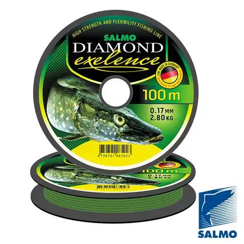 Леска монофильная Salmo Diamond EXELENCE 100/020|Рыболовные лески| |