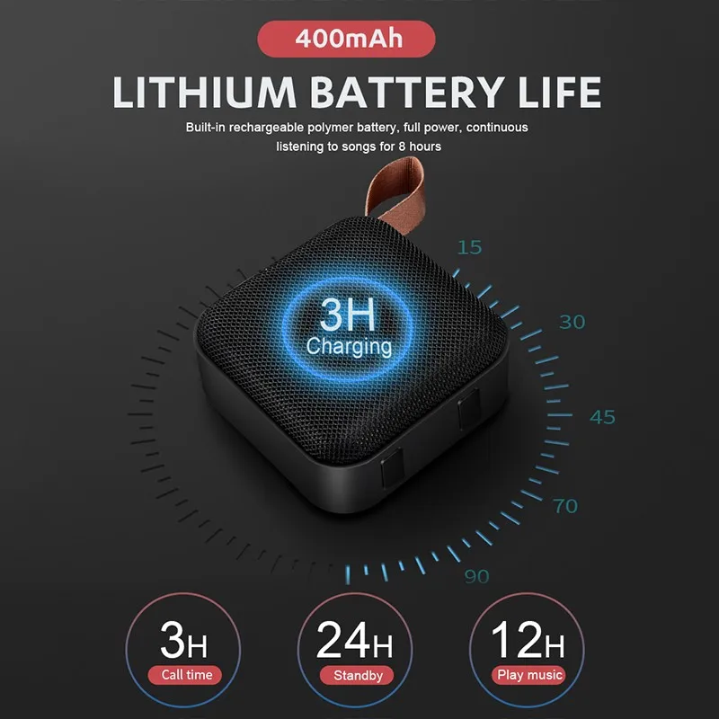 Портативная Bluetooth колонка Мини Беспроводная Громкая звуковая система 10 Вт