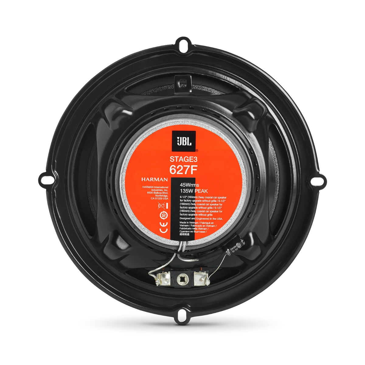 Автомобильные колонки JBL stage3 627f (160 мм) двухсторонняя Коаксиальная акустическая