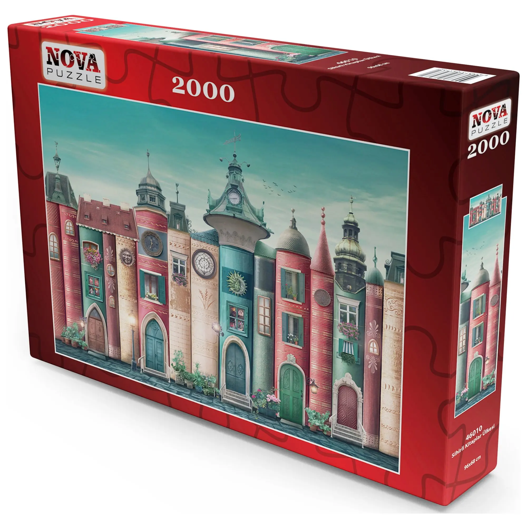 Nova головоломка 46010 - 2000 шт. Волшебные фантастические книги мозаика паззл для