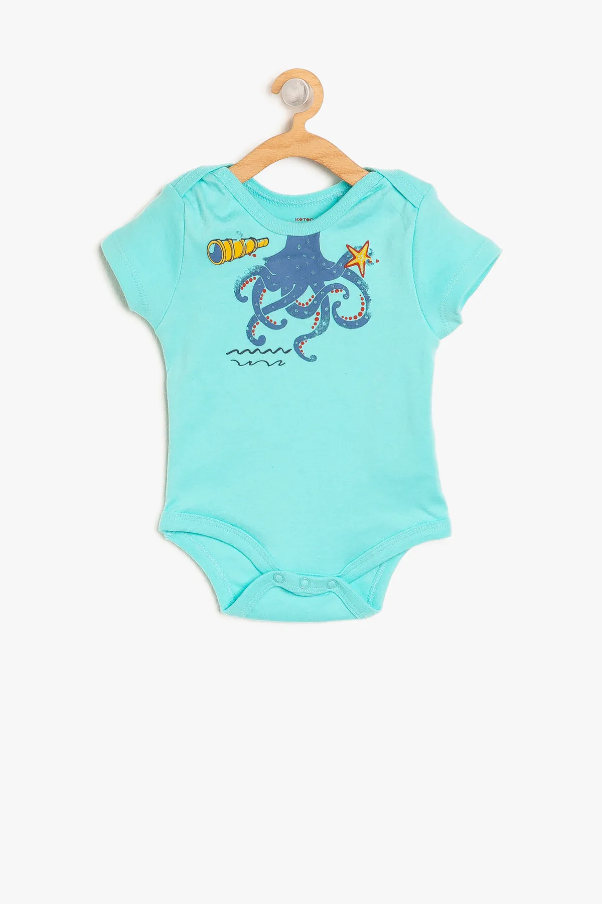 Koton Kids Blue Baby Boy The Zibin | Bodysuits
