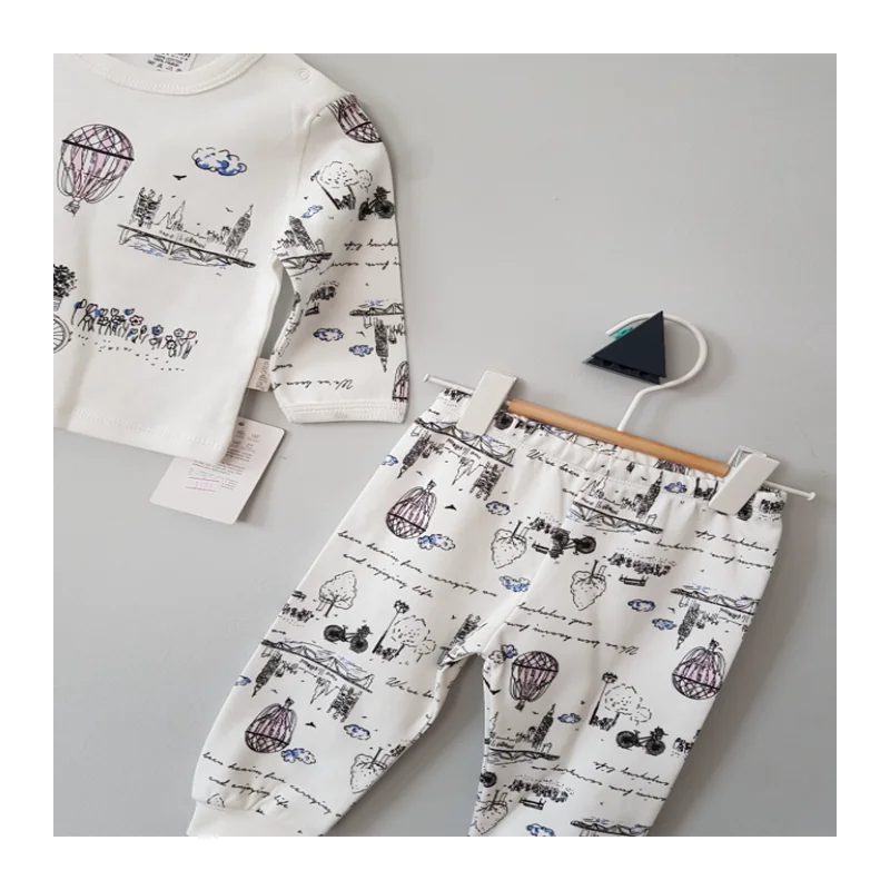 

Baby Boy 6-12 Months Balloon Cycling Pajamas Set