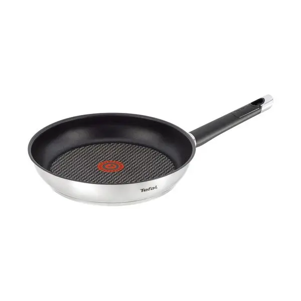 Кастрюля Tefal E82402 Ø 20 см из нержавеющей стали черного цвета | Дом и сад
