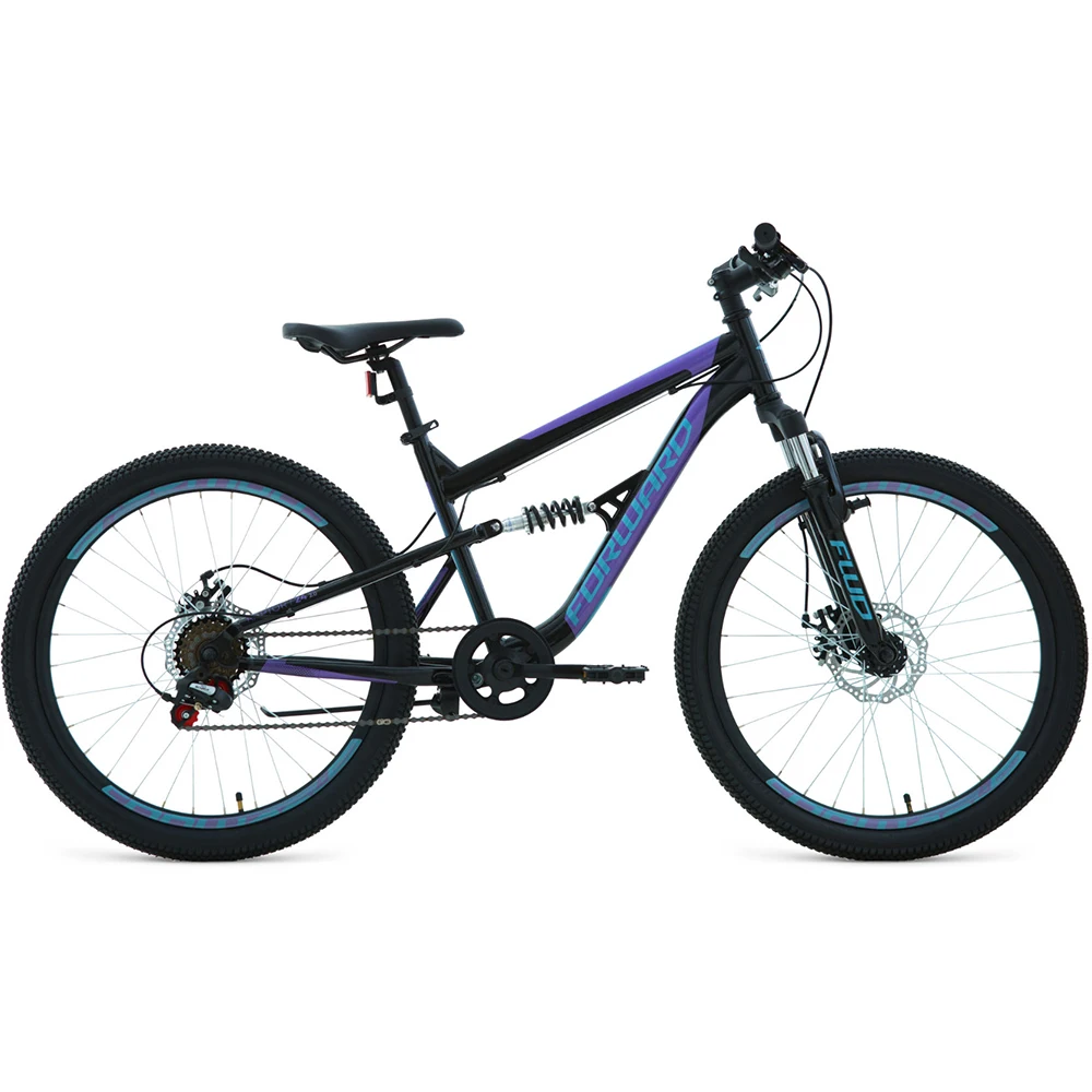 Велосипед FORWARD RAPTOR 24 2.0 disc (24&quot 6 ск. рост 15&quot) 2019 2020|Велосипеды| |