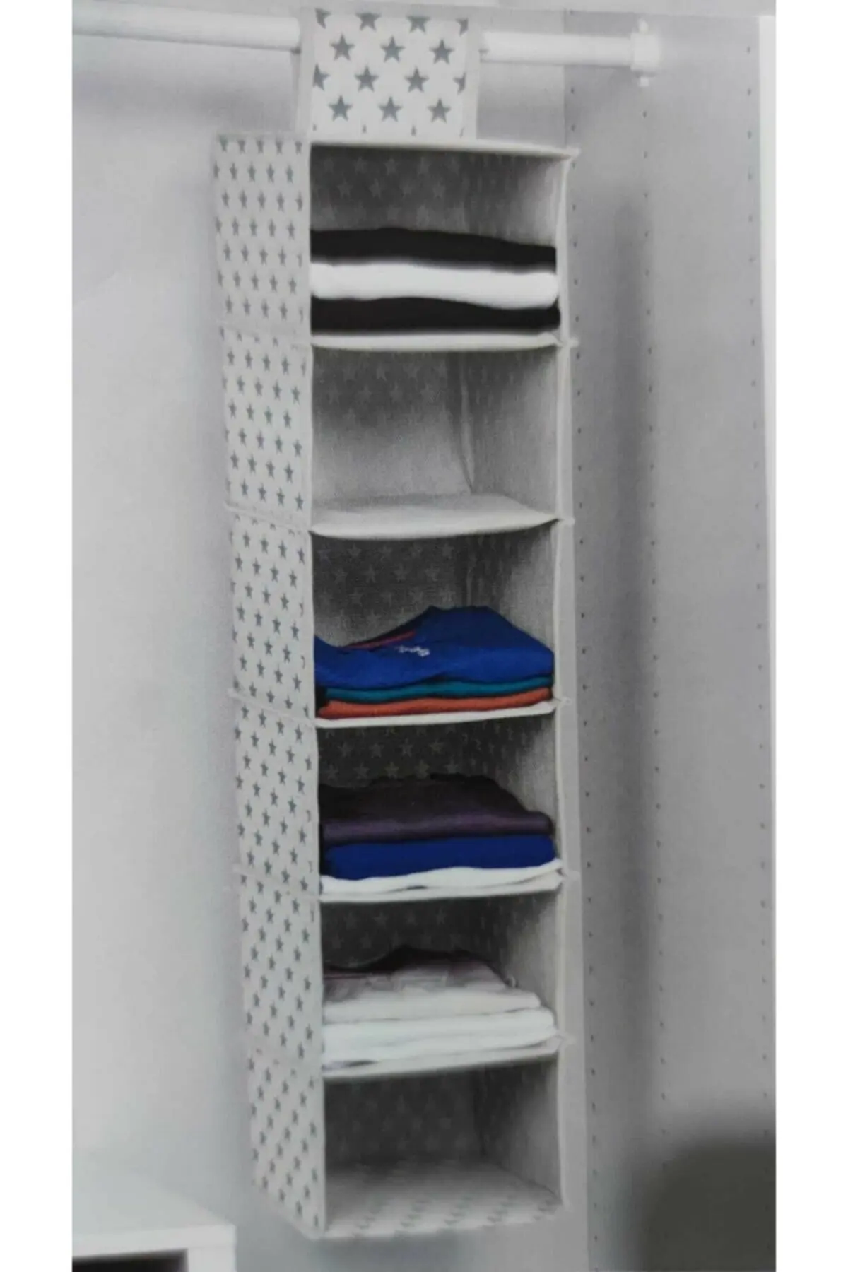 

Cabinet In Düzenleyici 6 Layer, Asmalı Cabinet Inside Organizer Practical Product, Multi-Purpose Folding Product