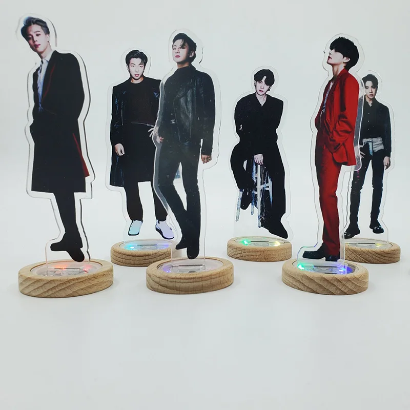 

1pcs KPOP Bangtan Boys DICON Light Lamp JIMIN JIN SUGA Fans Collection
