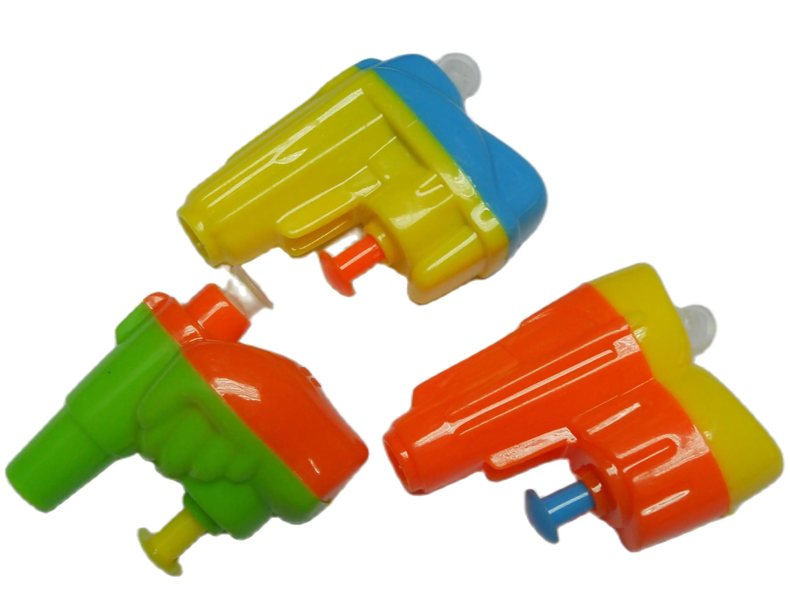 6 x Mini Water Pistols Party Loot Bag Toys/Fillers 