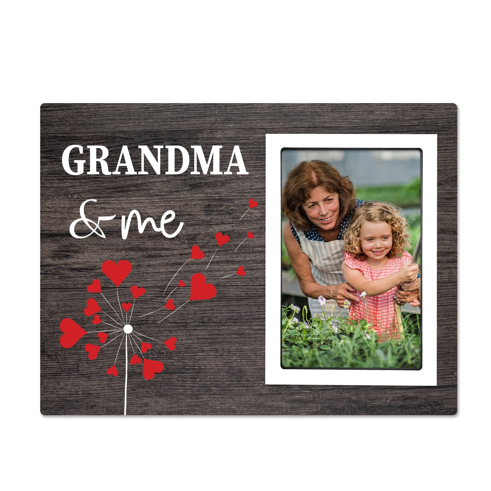 

Creative DIY Wooden Frame For Wall Painting Posters Photos Frames Desktop Photo Display Stands Home Natural Wooden Photo Frame