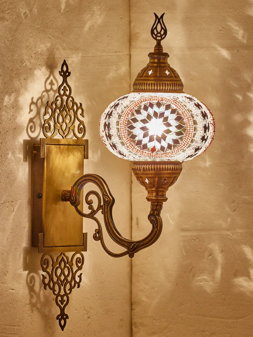 Настенное бра в турецком марокканском стиле Тиффани настенный светильник 7