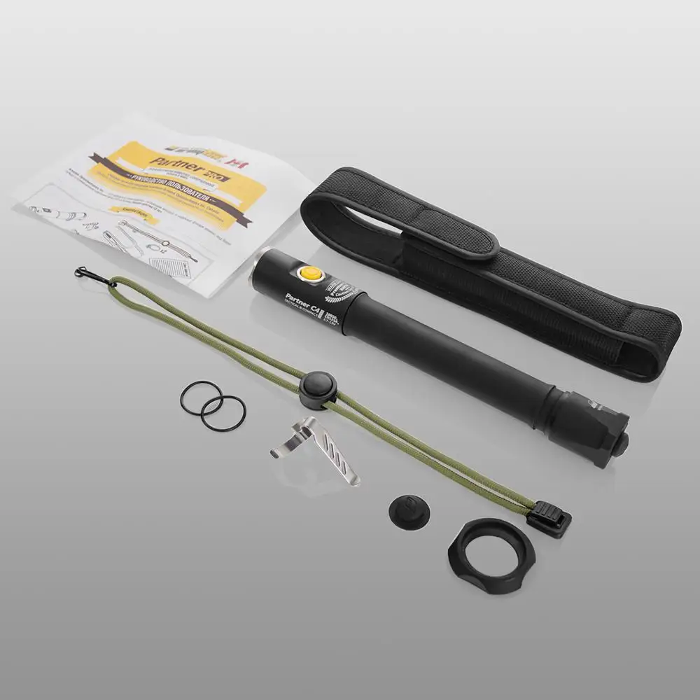Светодиодный Тактический фонарь Armytek Partner C4 Pro XHP35 LED Подствольный Фонарь 2140