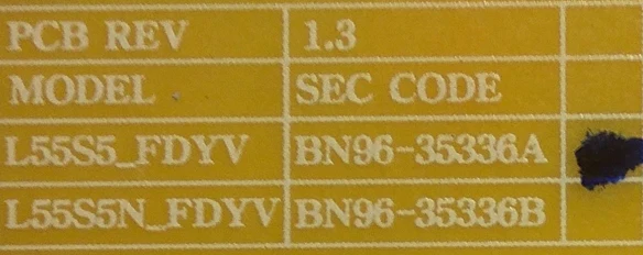 Power Supply BN96-35336A для телевизора Samsung UE48JU6000 UE55JU6400 UE48JU6400 и др.