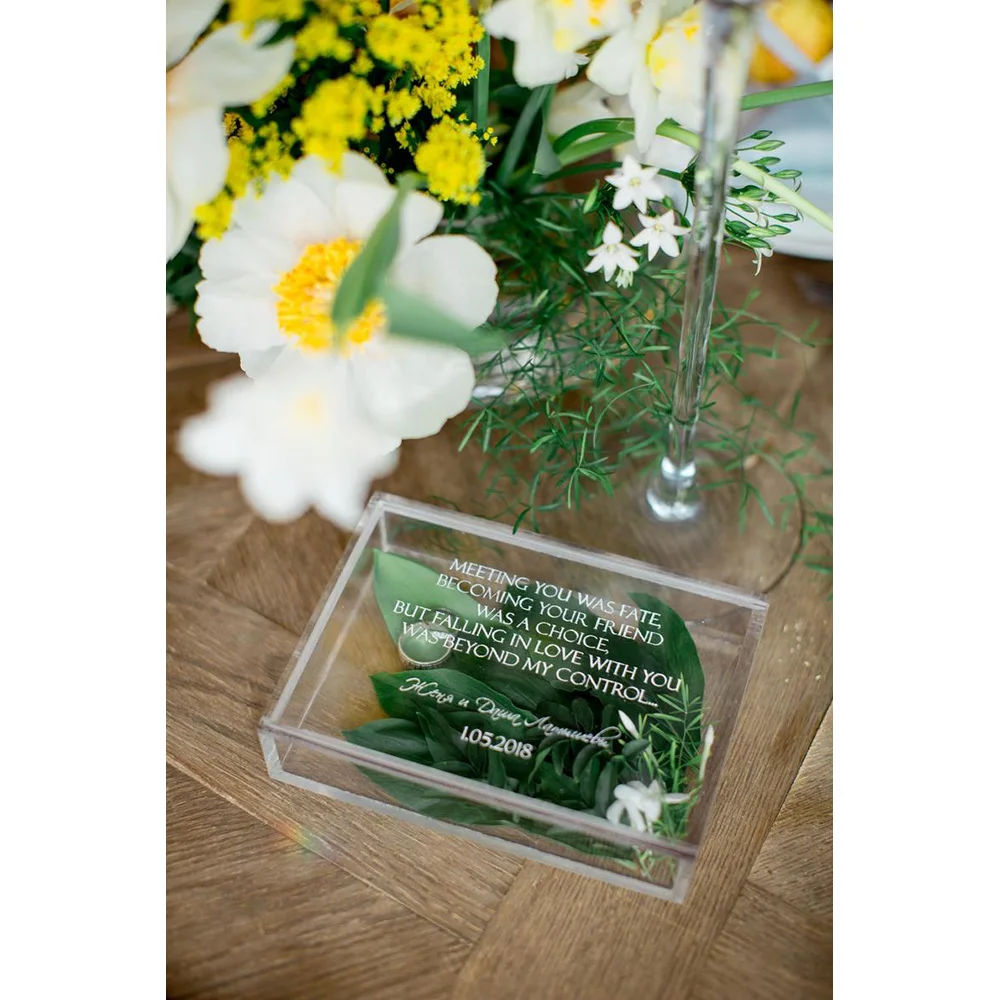 Оригинальная прозрачная акриловая сумка Рамка для фотографий регулируемая