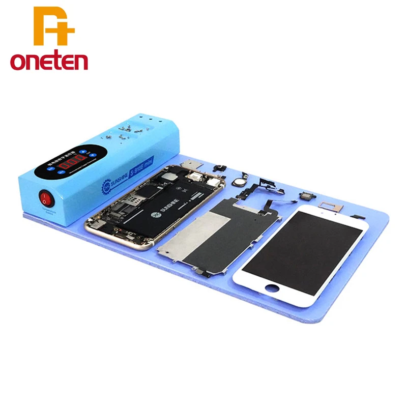 SUNSHINE S-918E Mini Intelligent Temperature Control Disassembly Screen For Phone Repair Preheating Table LCD Screen Removal