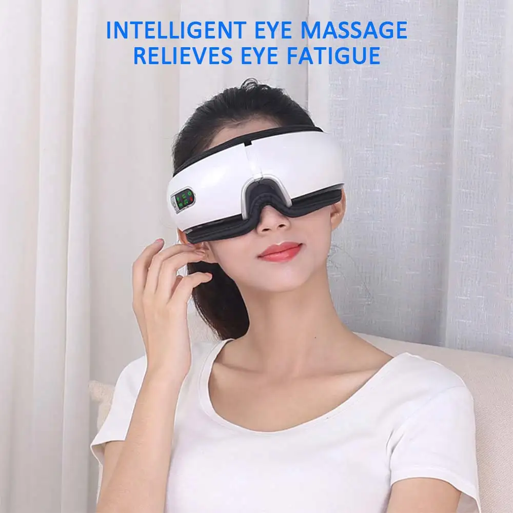 

USB Charging Eye Massager 5 Modes 180 Degree Foldable Eye Protector Air Pressures Vibration Eye Care Device