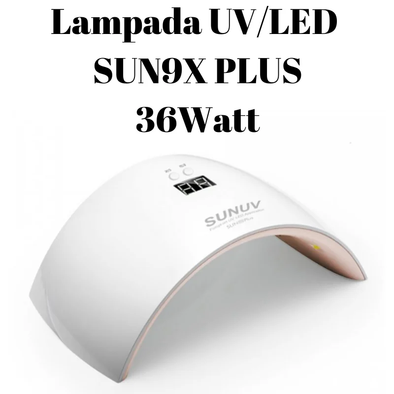 Светодиодный светильник SUN9xPLUS 36 Вт для геля ногтей УФ/светодиодный гель