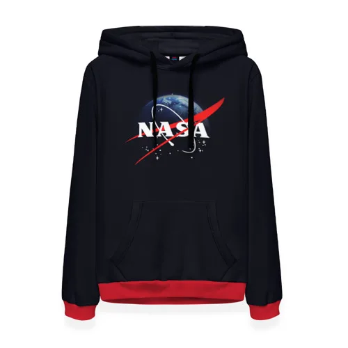 Женская толстовка 3D NASA | одежда
