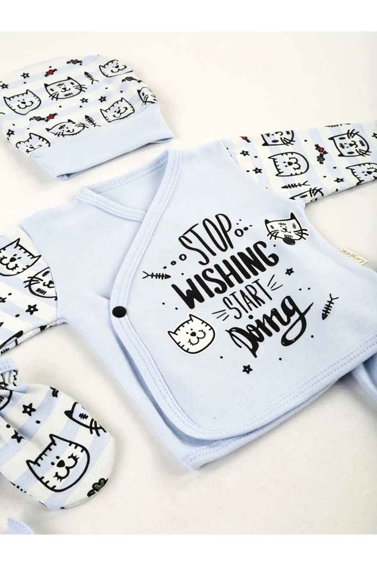 Синий кот 5 li новорожденный Мужской Детский выход больницы| |