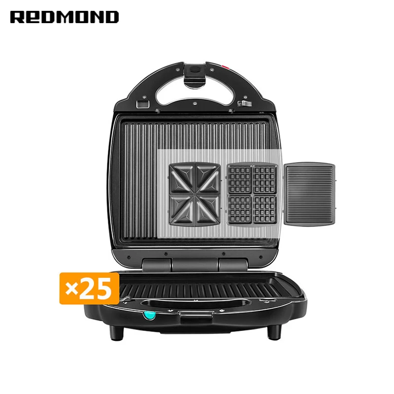 Мультипекарь REDMOND RMB M701/3 PRO|Вафельницы и мультипекари| |