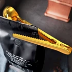 Кофейная ложка с длинной ручкой и зажимом, для кухонных принадлежностей, для сухого молока, жидких приправ, мерные ложки с хорошей герметичностью, посуда для кофе