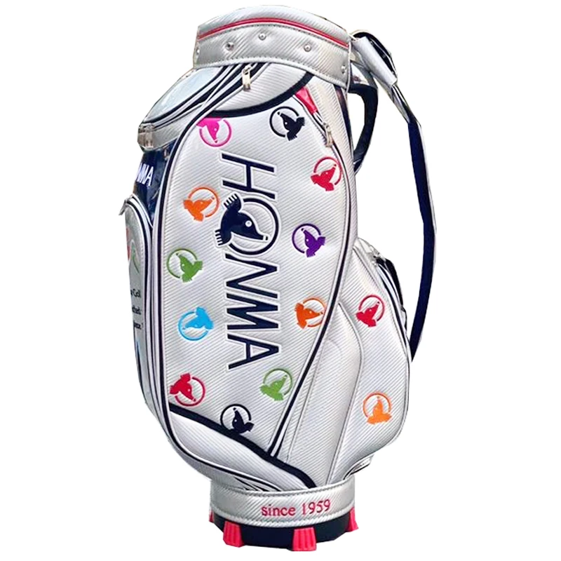 

New Men Golf Bag High quality PU honma Golf Standard Bag in choice 9.5 inch Clubs Golf Cart bag Free shipping