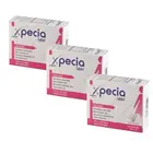 Таблетки для лечения выпадения волос Xpecia 3 коробки для женщин, 750 мг 180 таблетки биотин, кератин