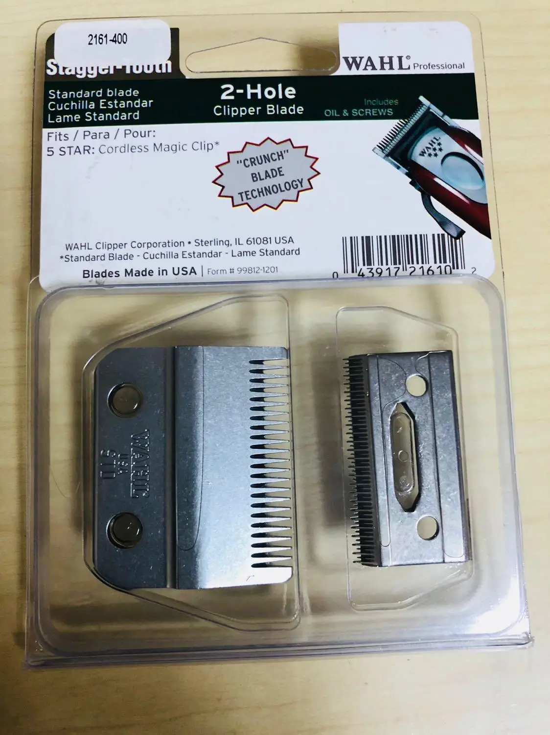 Беспроводной волшебный клипсовый нож Wahl 8148 (резак) (зуб) (беспроводной) | Красота и