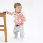 Джемпер (Свитшот) для малыша, одежда для детей, 100% хлопок, Футер с начесом, с кнопками, 458211732