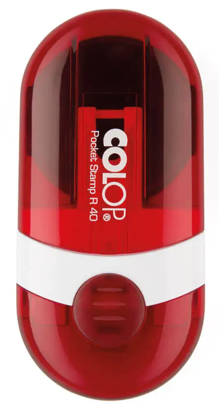 Карманная оснастка для печати диам. 40мм Pocket Stamp R40 | Канцтовары офиса и дома