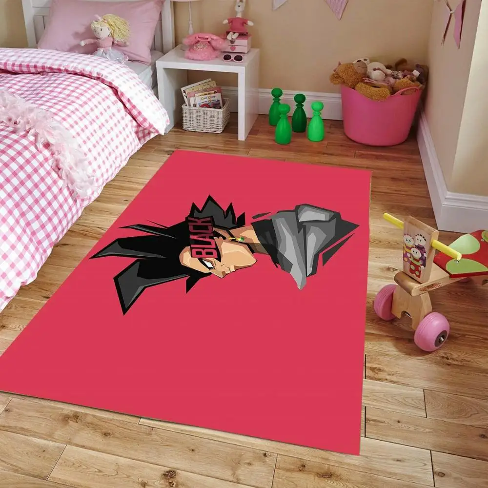 

Goku Black Patterned Carpet ,Non Slip Floor Carpet,Teen's Carpet,Turkish Rug