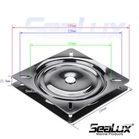 sealux seat swivel plate seat rotation plate 360 degree bar stool chair boat van pilot seat office home hardware accessory