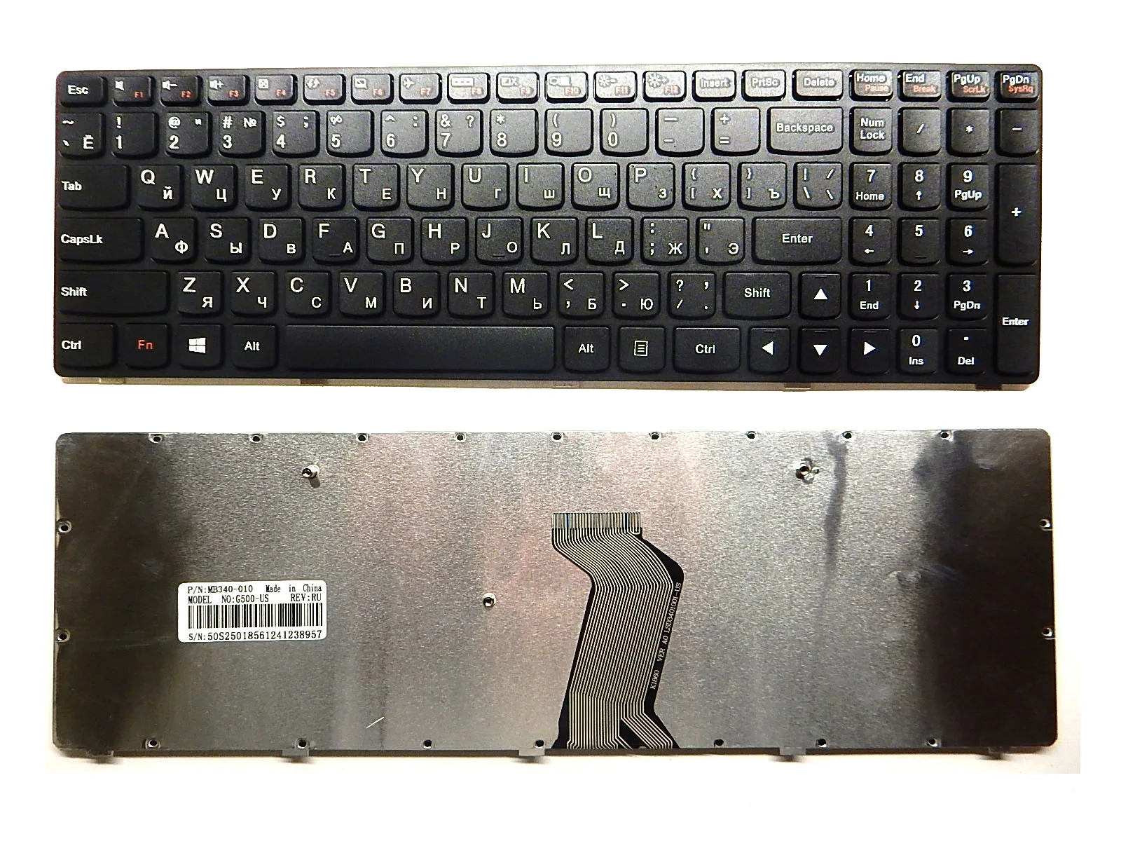 Клавиатура MB340-010 G500-US REV:RUS Lenovo IdeaPad G500 G505 G510 G700 G710 | Компьютеры и офис